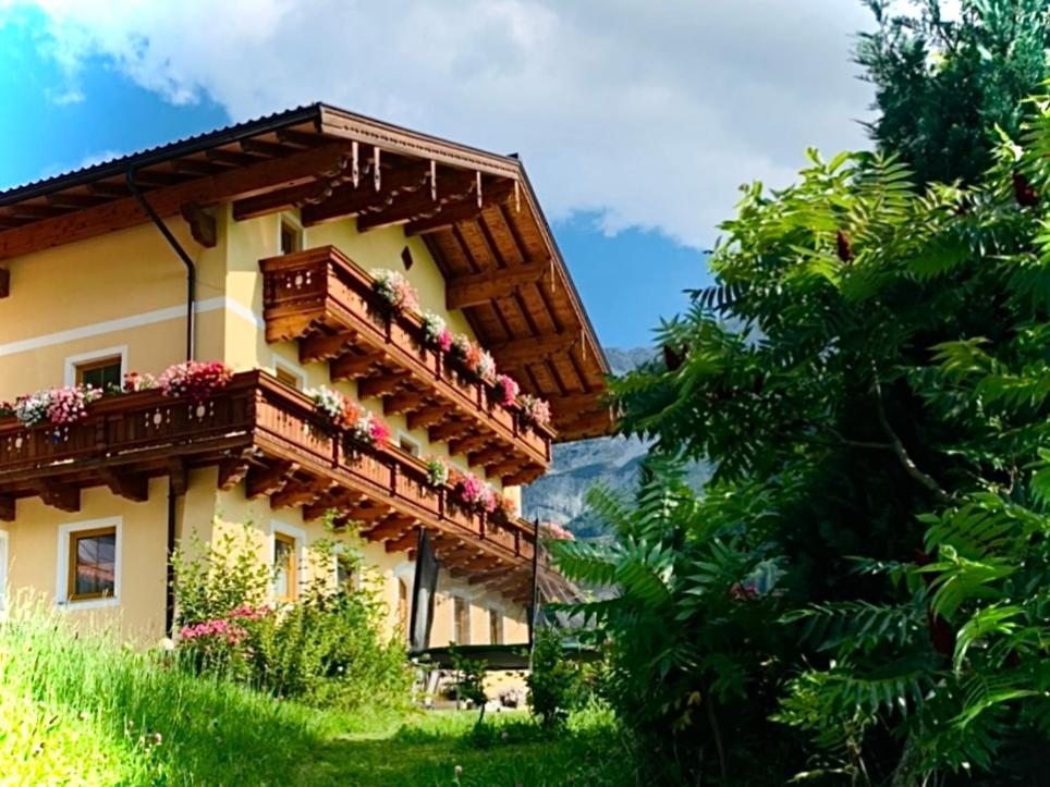 Alpen Appartements Oberlehengut เวอร์เฟนแวง ภายนอก รูปภาพ